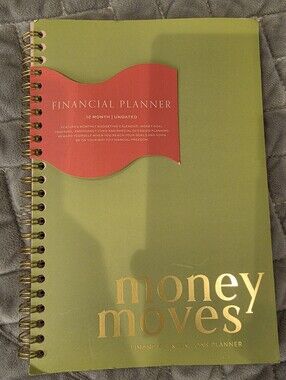 Love X June Money Moves Monthly Full Year Financial Planner Green